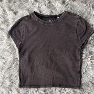 PacSun Faded Black Short Sleeve Tee